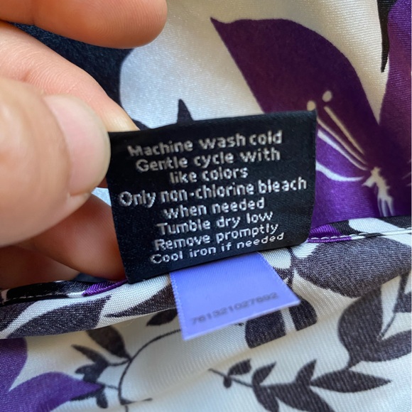 APT. 9 Floral Satin Babydoll Slip Dress Nightgown Size Large Y2K Lace Bow - Picture 9 of 10